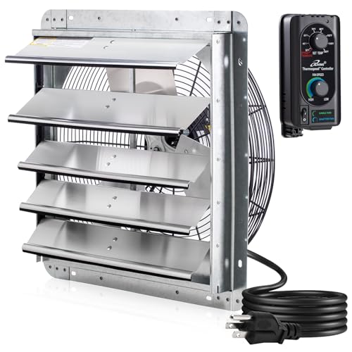 iLIVING 18 Inches Wall Mounted Shutter Fans