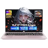 NIMO 15.6" IPS FHD Gaming-Laptop, AMD Ryzen 7 7735HS 64GB DDR5 RAM 1TB SSD (8C/16T, Up to 4.75GHz) Business-Computer with Radeon 680M Graphics 100W Type-C Backlit Keyboard Fingerprint