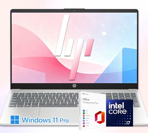 HP Premium Business Laptop | 15.6" FHD Display | Intel Core i7-1255U | 64GB RAM | 2.5TB Storage (2TB PCIe SSD + 512GB Portable Drive) | Win11 Pro with Microsoft Office | w/WOWPC 3-in-1 Bundle