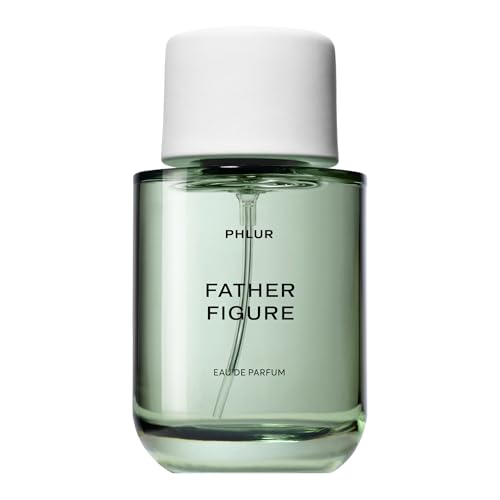 PHLUR Father Figure Perfume for Women & Men, 100 mL – Fig & Vanilla Eau de Parfum, Fresh Green Fragrance with Waterlily, Cassis, Jasmine, Skin Musk & Sandalwood