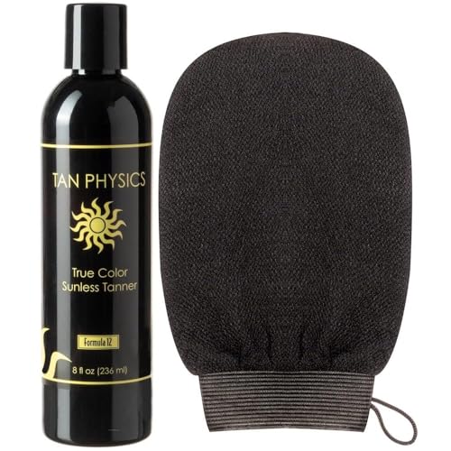 Tan Physics Sunless Tanner with mitts