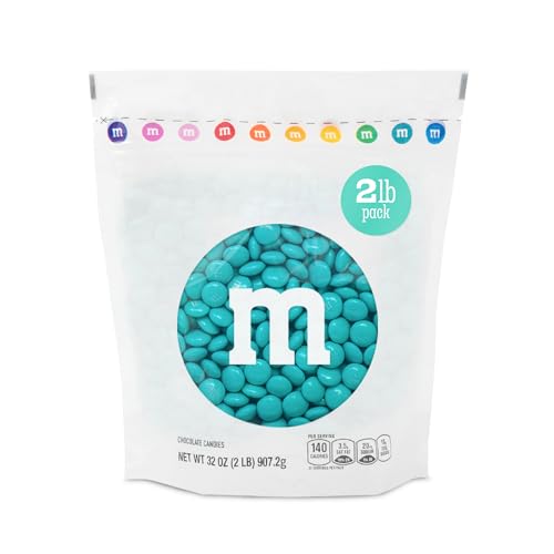 M&M'S WORLD Teal Chocolate Candies