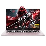 NIMO 17.3" FHD-Gaming-Laptop, R7 7735HS (8C/16T, Beats i7-12650H) 64GB DDR5 RAM 2TB SSD Business-Computer with Radeon 680M, 100W Type-C, Wi-Fi 6E, 75Wh Battery, Fingerprint, Backlit Keyboard
