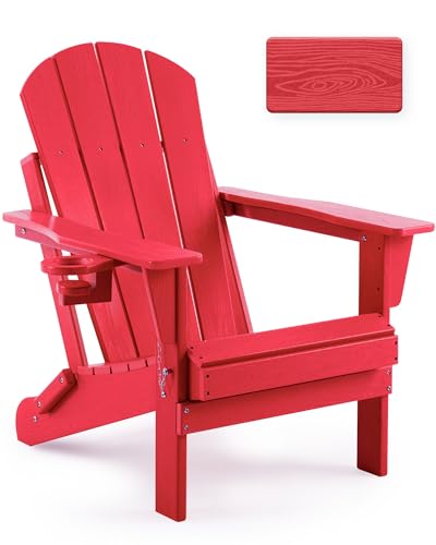 Serique Folding Adirondack Rocking Chair