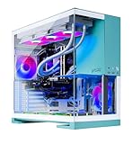 Skytech Gaming Aqua Gaming PC, AMD Ryzen 7 9700X 3.8GHz, NVIDIA RTX 5060, 1TB NVMe SSD, 16GB DDR5 RAM 5200, 850W Gold ATX 3 PSU, 360 ARGB AIO, Wi-Fi, Win 11, Desktop