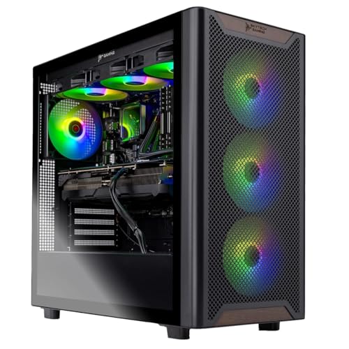 Skytech Gaming Chronos 3 Gaming PC, Intel i7 14700F 2.1GHz, NVIDIA RTX 5060 Ti 16GB, 1TB Gen4 NVMe SSD, 16GB DDR5 RAM 6000, 850W Gold ATX 3 PSU, 360 ARGB AIO, Wi-Fi, Win 11, Desktop