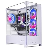 Skytech Gaming Archangel 5 Gaming PC, Intel i7 14700F 2.1GHz, NVIDIA RTX 5070 12GB, 1TB Gen4 NVMe SSD, 32GB DDR5 RAM 6000, 750W Gold PSU, 360 ARGB AIO, Wi-Fi, Win 11, Desktop