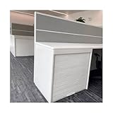 16 20 24 28 32 34 36”Wide Small Roll Up Folding Doors, Retractable Sliding Tambour Cabinet Door with Track for Kitchen/Appliance Garage/Campervan(16x33inch/40.6x83.8cm)
