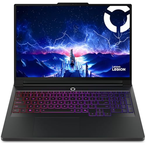 Lenovo Legion Pro 7i Gen 10, AI Gaming Laptop, Intel Ultra 9 275HX, 16" OLED 2.6K (2560x1600) 240Hz 500 nits, 96GB DDR5, 4TB SSD, NVIDIA RTX 5090, 5MP Camera E Shutter, Wi-Fi 7, Win 11 - Eclipse Black