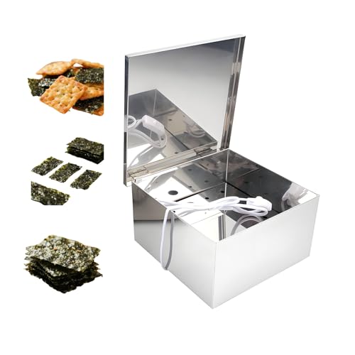 Adjustable Temperature Stainless Steel Seaweed Oven, Crispy Seaweed Maker for Sushi Restaurants, Compact Drying & Warming Appliance, Ideal for Home & Commercial Use