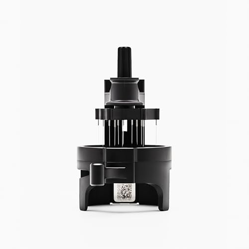 Barista Hustle Black AutoComb Espresso WDT Distribution Tool, 12 Needle Espresso Stirrer With Adjustable Needle Depth, Smooth Bearing Action, Compatible With Most 58 mm Baskets and Portafilters