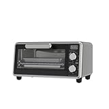Decker Crisp N Bake PRO 4-Slice Air Fryer Toaster Oven Combo Compact Countertop Air Fryer Toaster Oven for Snacks Small Meals Reheat Fits 9 Inch Pizza Kitchen Appliances