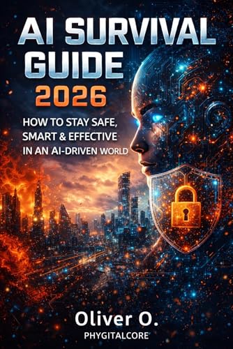 AI Survival Guide 2026: How to Stay Safe, Smart & Effective in an AI-Driven World (PhygitalCore AI Survival Series Book 1)