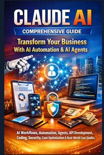 Claude AI Comprehensive Guide: Transform Your Business With AI Automation & AI Agents: AI Workflows, Automation, Agents, API Development, Coding, Security, Cost Optimization & Real-World Case Studies