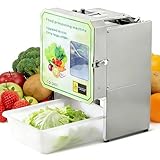 USAJZM Electric Vegetable Chopper & Slicer, Multi-Functional Vegetable Processor Slices, Shreds, Sections, Easy Clean Automatic Shredder for Commercial & Home Kitchen, Salad, Meal Prep