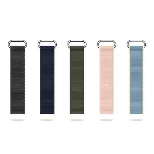 Pebble Qore 5‑in‑1 Smart Band Strap – Premium Nylon, Durable, Easy‑Install, All‑Day Comfort Fit