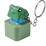 IMAGINEVILLE Frog Sound Keychain – CUTE & FUNNY Croaking Battery Frog Key Ring for Kids, Bags, Car Keys, Gifting | Portable Funny Animal Toy Keychain