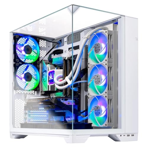 Skytech Gaming O11 Vision Gaming PC, AMD Ryzen 7 9850X3D 4.7GHz, AMD RX 9070XT 16GB VRAM, 1TB NVMe SSD, 16GB DDR5 RAM 6000, 850W Gold ATX 3 PSU, 360 ARGB AIO, WI-FI 5, Windows 11, Desktop