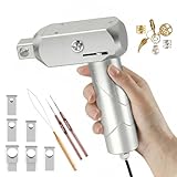 3rd-Gen Dreadlocks Machine with 6 Mainstream Woven Holes: Tangle Resistant & Lightweight for a Safe and Convenient Braiding Experience, This Handheld Instant loc Machine Comes with a 2-Year Warranty