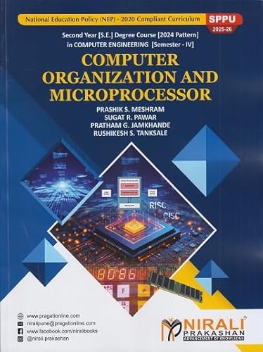 COMPUTER ORGANIZATION AND MICROPROCESSOR for SPPU Second Year [SE] Degree in Computer Engineering Semester 4 | Nirali Prakashan