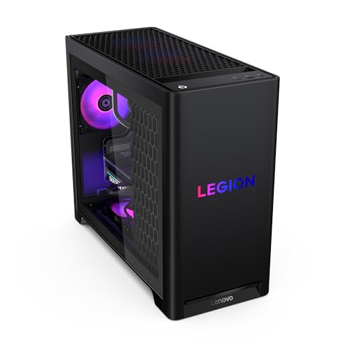 Lenovo Legion Tower 5-2026 - Gaming Desktop - NVIDIA GeForce RTX 5070 - Ryzen 7 7800X3D - 32GB Memory - 1TB Storage - Windows 11 Home - Eclipse Black - Free 3 Months PC Game Pass