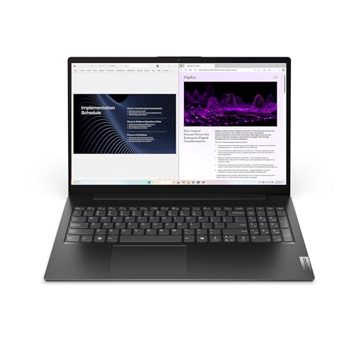 Lenovo V15 Gen 5 - Business Laptop - Intel Core™ 5 210H CPU - 15.6" FHD Display - 16GB RAM - 512GB SSD Storage - Integrated Intel® Graphics - Webcam Privacy Shutter - Business Black