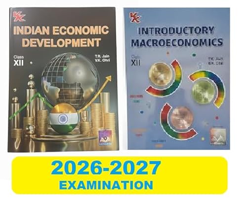 INDIAN ECONOMIC DEVELOPMENT AND INTRODUCTORY MACROECONOMIC, CLASS 12, 2 BOOK SET 2026-2027 EXAMINATION
