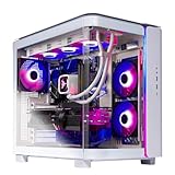 Skytech Gaming King 95 Gaming PC, AMD Ryzen 7 9850X3D 4.7GHz, NVIDIA RTX 5080 16GB VRAM, 2TB Gen4 NVMe SSD, 32GB DDR5 RAM 6000, 850W Gold ATX 3 PSU, 360 ARGB AIO, WI-FI 5, Windows 11, Desktop