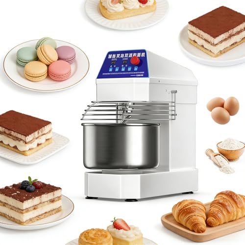 Small Size Dough Mixer Machine Home Commercial Bakery Bread Pasta Mixer Compact Kitchen Food Mixing Appliance