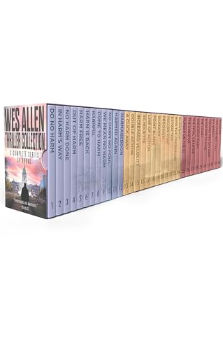 Wes Allen Thriller Boxset: 3 Complete Series - 34 Books (Dan Radford Thriller Series)