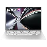 LG gram 14-inch Thin and Lightweight Laptop Computer, Windows 11 Home, Copilot+ PC, Powered by AMD Ryzen AI 7 450 Processor, 16GB RAM, 1TB SSD - Essence Silver