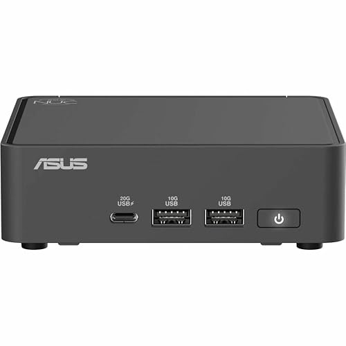 Asus NUC 15 Pro RNUC15CRKU7089CU Desktop Computer - Intel Core Ultra 7 255H - 32 GB - 1 TB PCI Express NVMe SSD - Mini PC - Black
