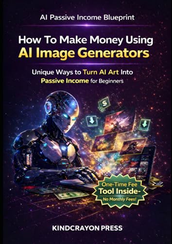 How To Make Money Using AI Image Generators: Unique Ways to Turn AI Art Into Passive Income For Beginners