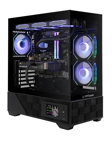 ZOTAC MEK Gaming PC Desktop, NVIDIA GeForce RTX 5060 Ti 16GB GDDR7, AMD Ryzen 7 9700X Up to 5.5GHz, 32GB DDR5, 1TB NVMe SSD, 850W 80+ Gold PSU, WiFi 6E, Windows 11 Home