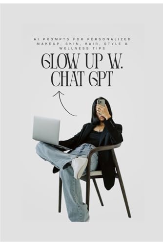 Glow Up W. ChatGPT: AI Prompts for Personalized Makeup, Skin, Hair, Style & Wellness Tips