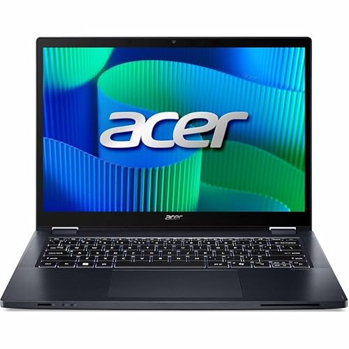 Acer TravelMate P4 Spin 14 TMP414RN-54 TMP414RN-54-53MW 14" Touchscreen Convertible 2 in 1 Notebook - WUXGA - 60 Hz - Intel Core Ultra 5 125U - 16 GB - 512 GB SSD - English Keyboard - Blue