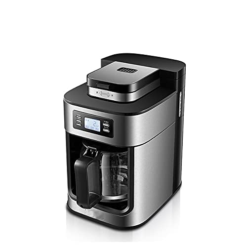 NYTFHMS Coffee Machine Automatic Freshly Ground Coffee Machine Household Drip Small All-in-One Machine Coffee Maker Grinder Machine Household Appliances