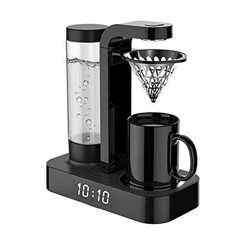 NYTFHMS 0.5L Drip with Electric Clock, Manual American Coffee and Tea Brewing Machine for Small Kitchen Appliances